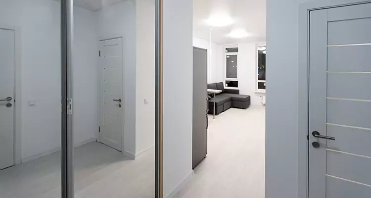 Modern Mirrored Closet Doors Repair in Pleasant Hill, CA