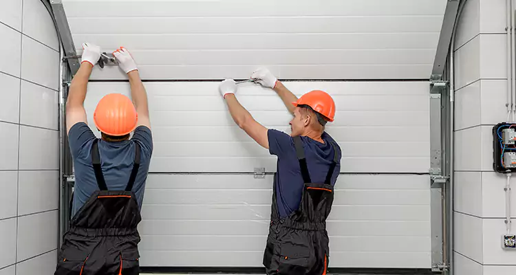 Garage Door Bottom Panel Repair in Pleasant Hill, CA