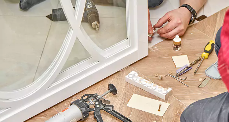 Interior Patio Door Casing Repair in Pleasant Hill, CA