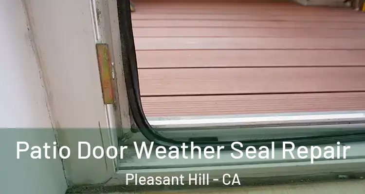  Patio Door Weather Seal Repair Pleasant Hill - CA