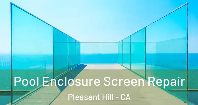  Pool Enclosure Screen Repair Pleasant Hill - CA