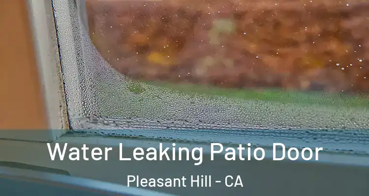  Water Leaking Patio Door Pleasant Hill - CA
